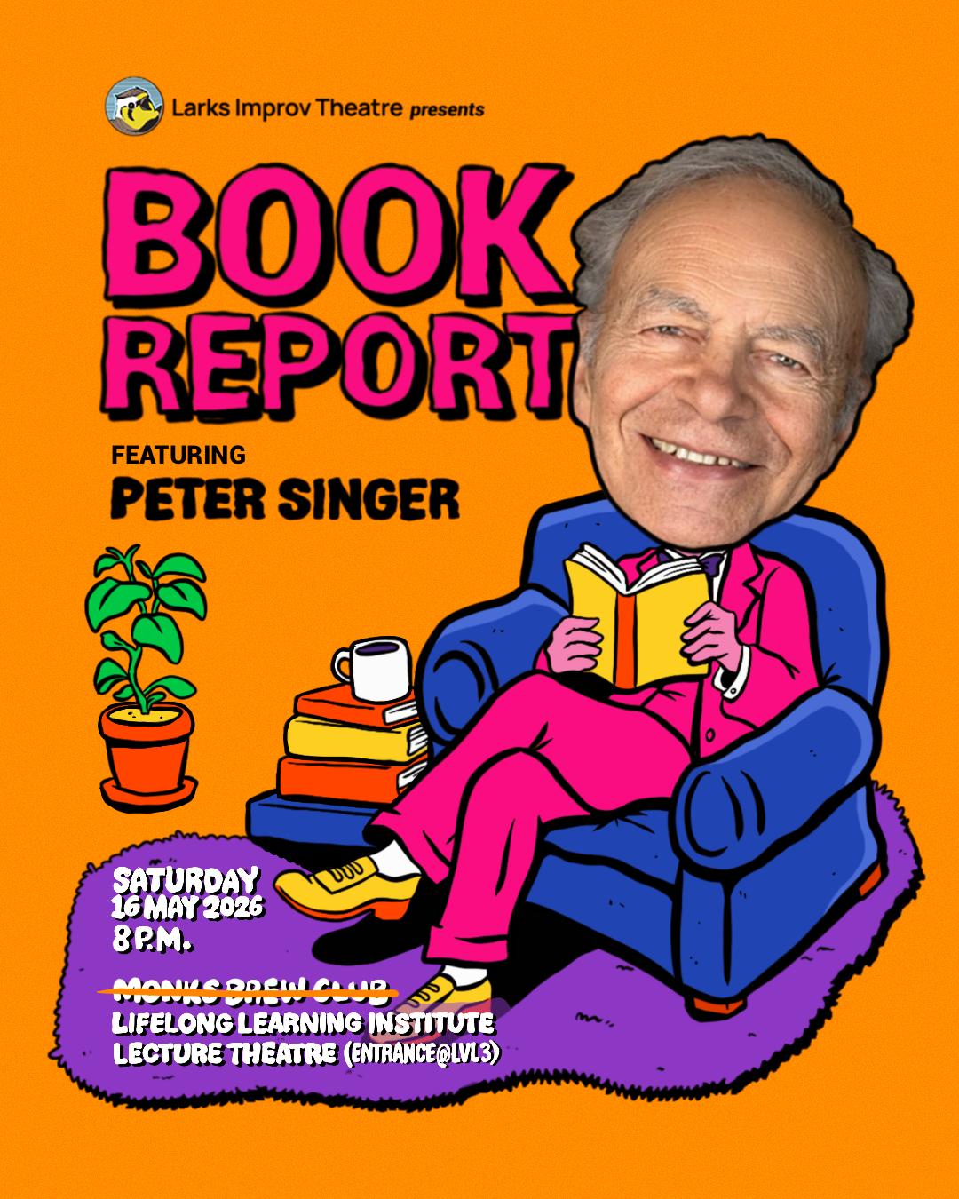 BOOK REPORT ft. Prof. Peter Singer