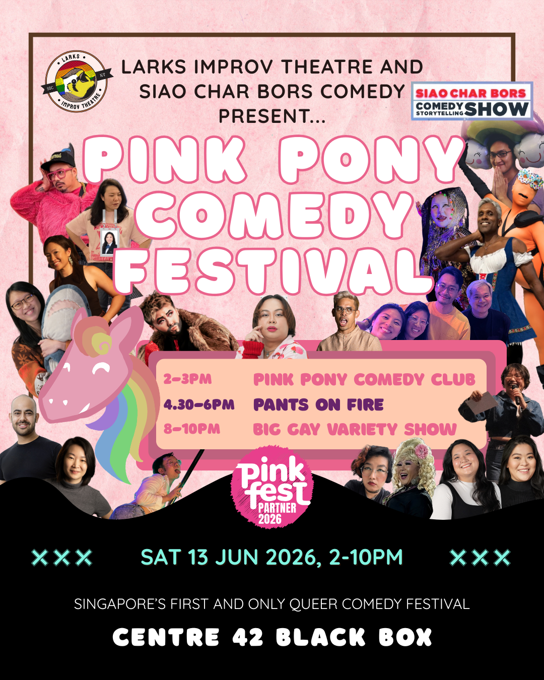PINK PONY COMEDY FESTIVAL
