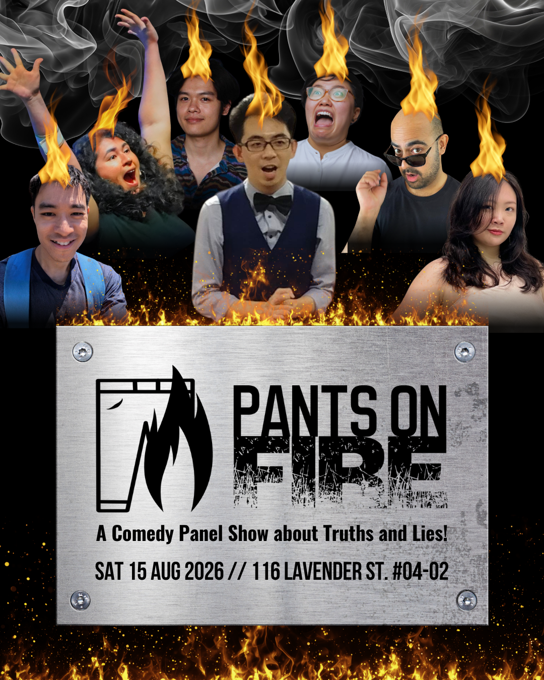 PANTS ON FIRE! A Comedy Panel Show About Truths & Lies